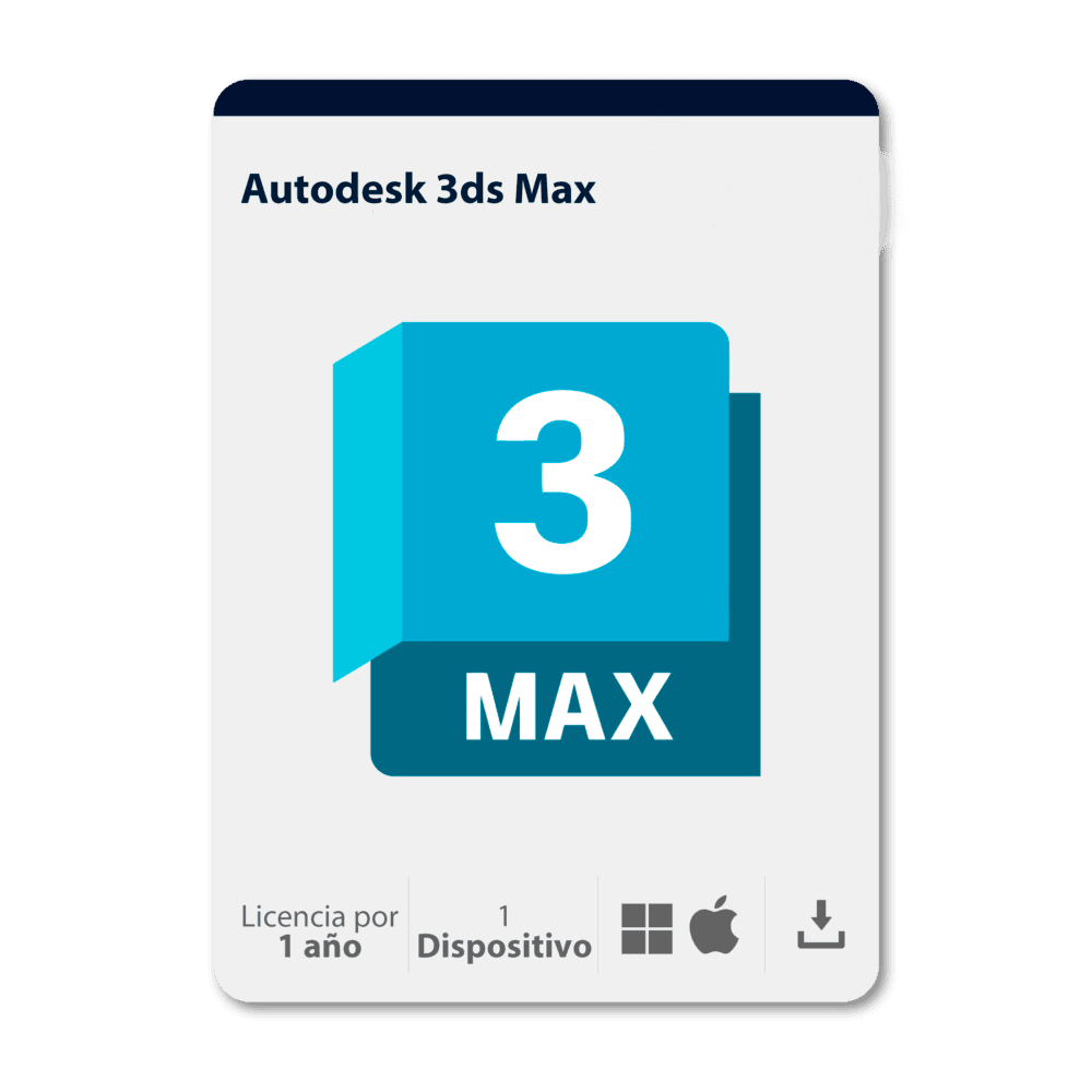 3dsmax-activatusoftware Autodesk 3DS MAX 1 Año - Imagen 1