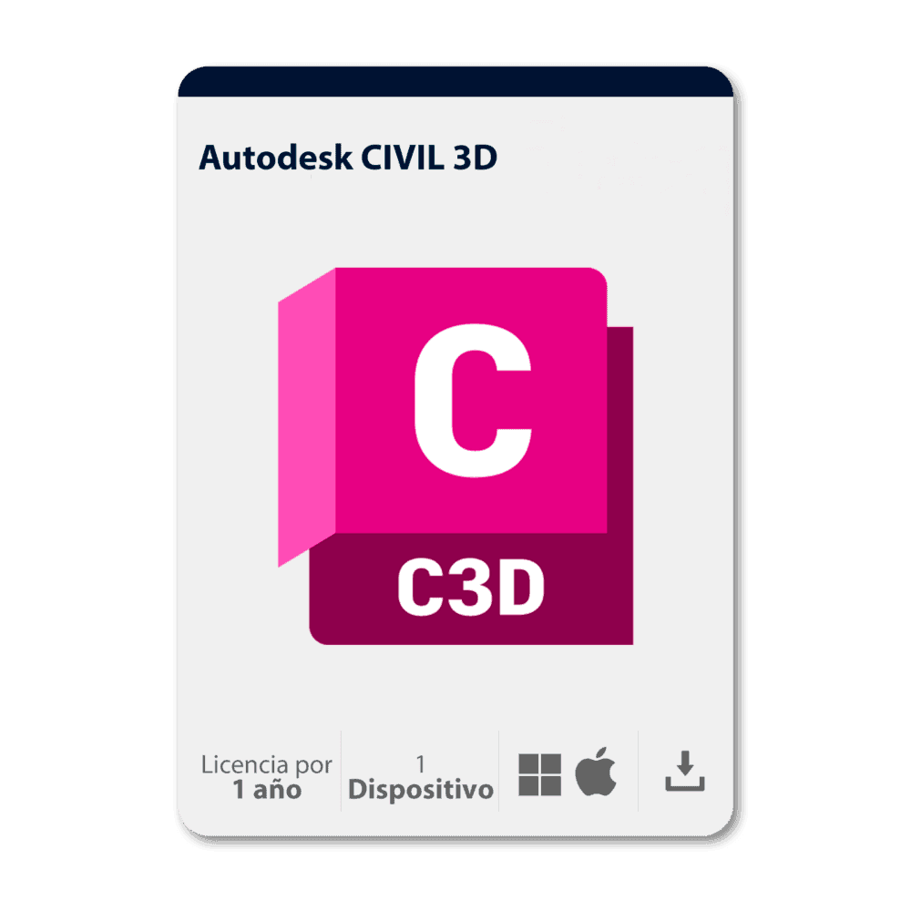 activatusoftware-civil3d Autodesk Civil 3D 1 Año - Imagen 1