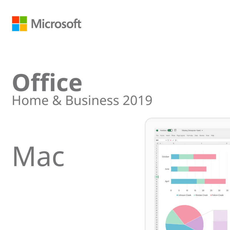 Licencia Original Office Home & Business 2019 para Mac