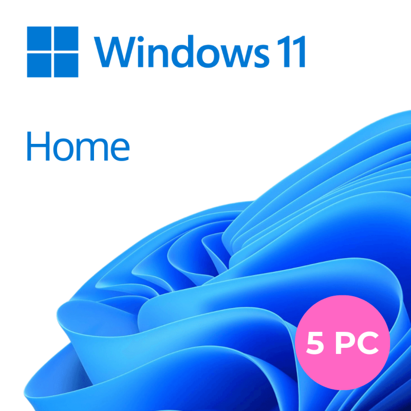 Licencia Original Windows 11 Home para 5 Dispositivos