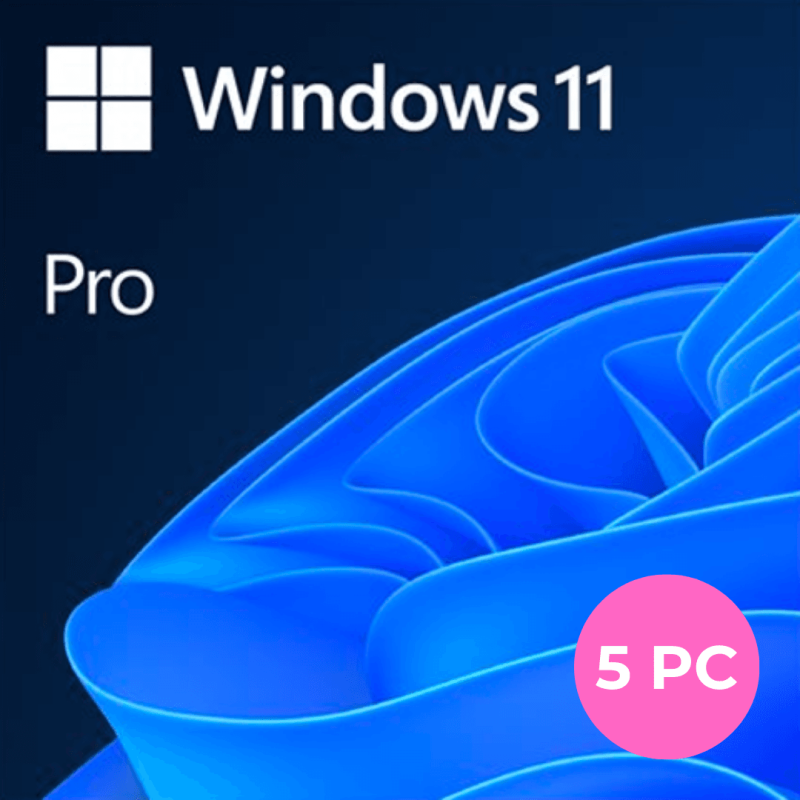 Licencia Original Windows 11 Pro para 5 Dispositivos