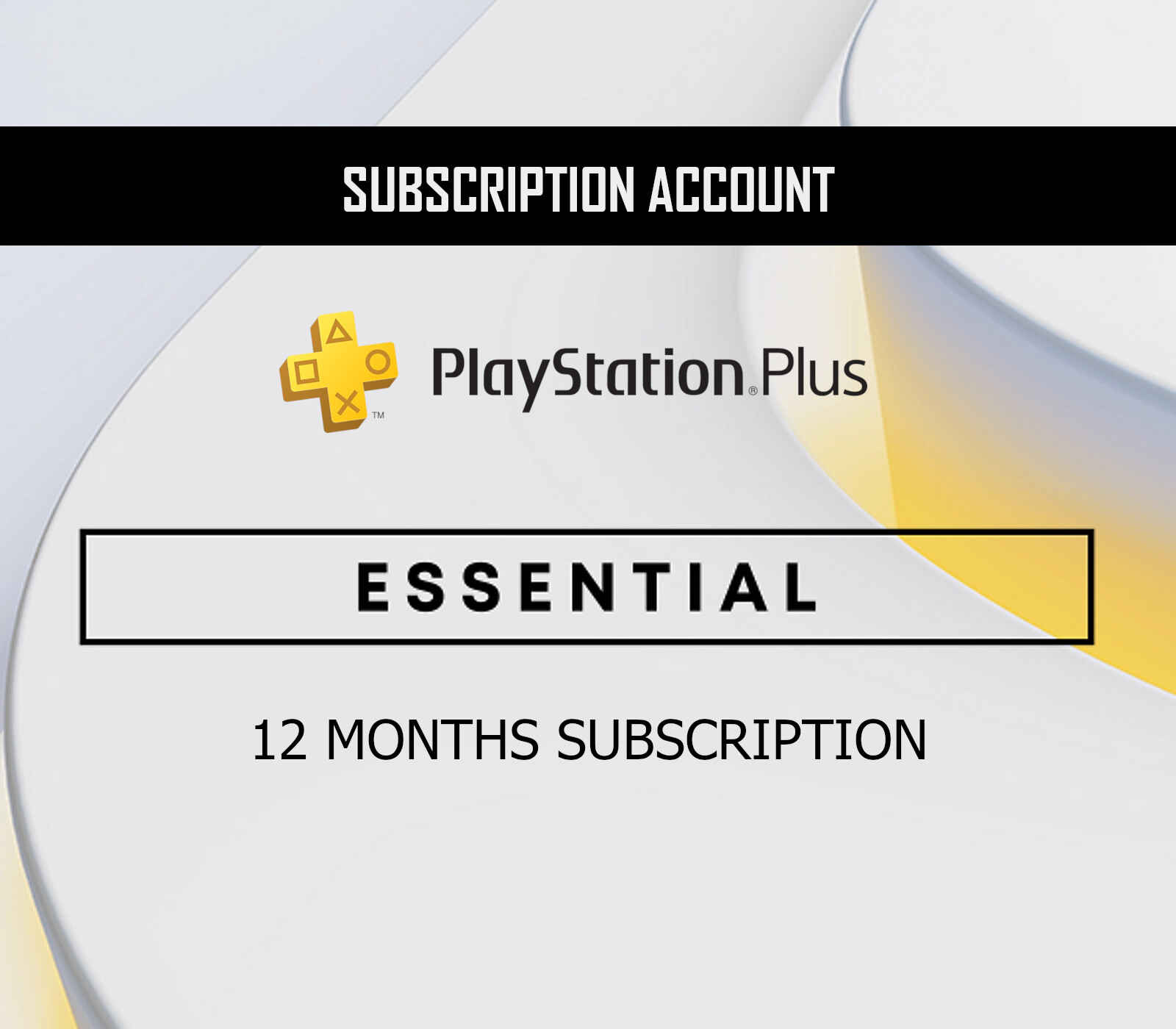 _ps-plus-essential-ACCOUNT_12msc-800 PlayStation Plus Essential 12 Months Subscription Online Account Activation - Imagen 1